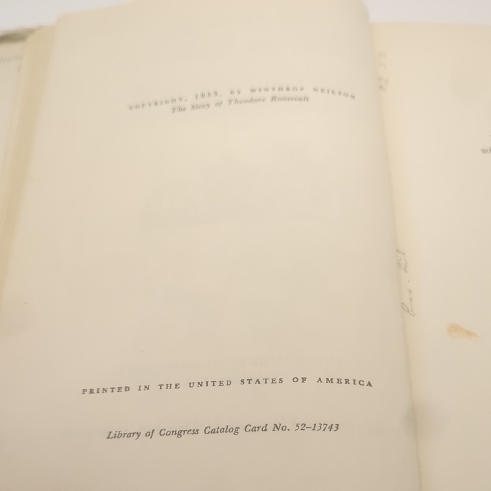 Vintage Book: The Story of Theodore Roosevelt - Picture 3 of 3